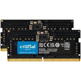 Crucial 32GB Kit (2x16GB) DDR5-4800 SODIMM CL40 (16Gbit), EAN: 649528906557