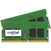 Crucial 8GB Kit (2x4GB) DDR4-2400 SODIMM CL17 (4Gbit), EAN: 649528774804