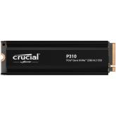 CRUCIAL P310 4TB PCIe Gen4 2280 NVMe M.2 SSD with heatsink