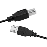 CABLU USB LOGILINK pt. imprimanta, USB 2.0 (T) la USB 2.0 Type-B (T), 2m, negru, 
