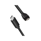 CABLU alimentare si date LOGILINK, pt. smartphone, USB 2.0, USB Type-C (T) la Micro-USB (T), 0.5m, 2x ecranat, conectori placati cu nichel, negru, 