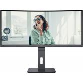MONITOR AOC CU34P3CV 34 inch, Panel Type: VA, Backlight: WLED ,Resolution: 3440 x 1440, Aspect Ratio: 16:9, Refresh Rate:100Hz,Response time GtG: 4 ms, Brightness: 300 cd/m², Contrast (static):3000:1, Contrast (dynamic): 50m:1, Viewing angle: 178/178, Col
