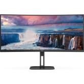 MONITOR AOC CU34V5C/BK 34 inch, Panel Type: VA, Backlight: WLED ,Curvature: 1500R, Resolution: 3440x1440, Aspect Ratio: 21:9, RefreshRate:100Hz, Response time GtG: 4 ms, Brightness: 300 cd/m², Contrast(static): 3000:1, Contrast (dynamic): 20M:1, Viewing a