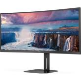 MONITOR AOC CU34V5C/BK 34 inch, Panel Type: VA, Backlight: WLED ,Curvature: 1500R, Resolution: 3440x1440, Aspect Ratio: 21:9, RefreshRate:100Hz, Response time GtG: 4 ms, Brightness: 300 cd/m², Contrast(static): 3000:1, Contrast (dynamic): 20M:1, Viewing a