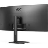 MONITOR AOC CU34V5C/BK 34 inch, Panel Type: VA, Backlight: WLED ,Curvature: 1500R, Resolution: 3440x1440, Aspect Ratio: 21:9, RefreshRate:100Hz, Response time GtG: 4 ms, Brightness: 300 cd/m², Contrast(static): 3000:1, Contrast (dynamic): 20M:1, Viewing a