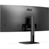 MONITOR AOC CU34V5C/BK 34 inch, Panel Type: VA, Backlight: WLED ,Curvature: 1500R, Resolution: 3440x1440, Aspect Ratio: 21:9, RefreshRate:100Hz, Response time GtG: 4 ms, Brightness: 300 cd/m², Contrast(static): 3000:1, Contrast (dynamic): 20M:1, Viewing a
