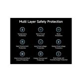 POWER BANK Cuktech P+ Series 2C1A, 25000mAh, PD 3.1, 210W, 1 x USB; 2 x USB Type-C, digital display pt. status baterie, negru, 