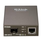 D-link DMC G01LC 1000BaseT to SFP Standalone Media Converter, 1 x 10/100/1000 Mbps port, IEEE 802.3u/x/3ab, Auto-Negotiation, Auto MDI/MDIX, Max. Forwarding Rate 1,488,000 pps Switching Capacity: 2 Gbps.
