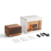 BOXE EDIFIER desktop bluetooth, RMS: 60W (2 x 15W, 1 x 30W), Bluetooth 5.3, AUX, Wi-Fi, USB-C, brown, 