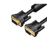 Cablu video Vention, VGA(T) la VGA(T), 1.5m, rezolutie maxima 1080p la 60 Hz, conectori auriti, cupru, invelis PVC, filtre de ferita, negru, 