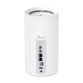TP-LINK DECO BE85(2-PACK) Sistem Mesh WI-FI 7, BE19000, TRI-BAND, Standarde wireless: IEEE 802.11be/ax 6 GHz, IEEE 802.11be/ax/ac/n/a 5 GHz, IEEE 802.11be/ax/n/b/g 2.4 GHz, Viteze wireless: BE19000 6 GHz: 11520 Mbps (802.11be), 5 GHz: 5760 Mbps (802.11be)