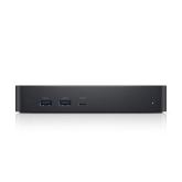 Dell Universal Dock D6000S, Technical Specifications: Video Ports: 2 x DP 1.2, 1 x HDMI 2.0, Number of Displays Supported: Up to 3, Max Resolution Support: 5120 x 2880 @ 60Hz, USB Type-A Port: 4 x USB-A 3.2 Gen 1 (Incl. one with PowerShare, USB Type-C Por