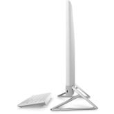 Inspiron All-In-One 7730, 27-inch FHD (1920 x 1080) Narrow Border Infinity Touch Display with Wide Viewing Angle, 5MP IR Tilt Camera (White), Pearl White with Fabric Cover for Touch LCD, Intel(R) Core(TM) 7 processor 150U (12MB cache, 10 cores, 12 threads