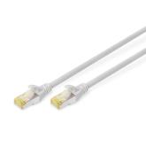 DIGITUS patchcable CAT6A 2.0m grey LSOH 4x2 AWG 26/7 twisted pair 2xRJ45 grey, 