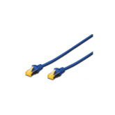DIGITUS CAT 6A S-FTP patch cable Cu LSZH AWG 26/7 length 10 m color blue 