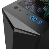 Carcasa 1STPLAYER Gaming DK-3 Mid Tower ATX BLACK