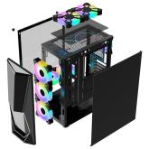 Carcasa 1STPLAYER Gaming DK-3 Mid Tower ATX BLACK