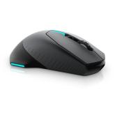 Mouse Dell Alienware Gaming Mouse AW610M, Wired/Wireless, negru