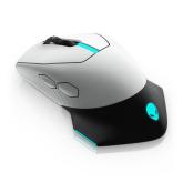 Mouse Dell Alienware Gaming AW610M, wireless, Lunar Light