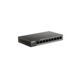 Switch DLINK DSS-100E-9P, 9 port, 10/100 Mbps