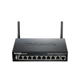 Router D-Link DSR-250N, 1xWAN Gigabit, 8xLAN Gigabit, 45Mbps Firewall, 35Mbps VPN, 20.000 sesiuni concurente, 25 VPN tunnels