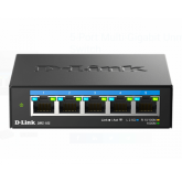 D-LINK DMS-105 UNMANAGED SWITCH 5 PORT, Interfata: 5 x 10/100Mbps/1G/2.5G, Auto MDI/MDIX, CAPACITATE SWITCH: 25gBPS, Packet Forwarding Rate:18.6 Mpps, Dimensiuni 100.5 x 82 x28mm, Greutate: 238.6 g.