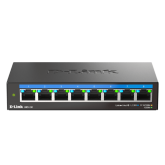 D-LINK DMS-108 UNMANAGED SWITCH 8 PORT, Interfata: 8 x 10/100Mbps/1G/2.5G, Auto MDI/MDIX, Capacitate Switch 40 Gbps,  Packet Forwarding Rate: 29.76 Mpps, Dimensiuni: 145 x 82 x 28 mm, Greutate: 343g