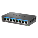 D-LINK DMS-108 UNMANAGED SWITCH 8 PORT, Interfata: 8 x 10/100Mbps/1G/2.5G, Auto MDI/MDIX, Capacitate Switch 40 Gbps,  Packet Forwarding Rate: 29.76 Mpps, Dimensiuni: 145 x 82 x 28 mm, Greutate: 343g