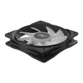 VENTILATOR DEEPCOOL PC 120x120x25 mm, 4 white LED, Hydro Bearing, 