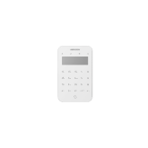 Tastatura wireless LCD AX PRO Hikvision DS-PK1-LT-WE, 868MHz two-way Tri-X wireless technology; distanta comunicare RF : 1200min camp deschis; Stay/away arming, disarming, alarm clearing for anumite zone sau pentru toate zonele; One-Push fire alarm, panic