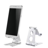 Neomounts by Newstar DS10-150SL1 Foldable phone stand - Silver  Specifications General Min. screen size*: 0 inch Max. screen size*: 4,7 inch Screens: 1 Desk mount: Stand  Functionality Type: Tilt Tilt (degrees): 270° Width: 6,3 cm Depth: 7,2 cm Height: 9,