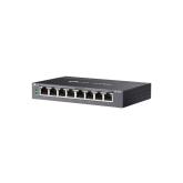SWITCH TP-LINK Omada unmanaged, 8 porturi Gigabit POE+ buget maxim 65W, carcasa metalica 
