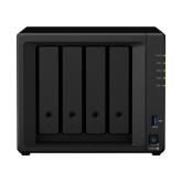NAS SYNOLOGY, desktop, HDD x 4, capacitate maxima 108 TB, memorie RAM 4 GB, RJ-45 (Gigabit) x 2, porturi USB 3.0 x 2 | eSATA, 