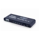 SPLITTER video GEMBIRD, split HDMI la 4 monitoare, conector 1: HDMI (M); conector 2: HDMI (M) x 4, 