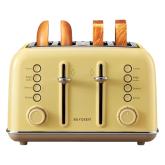 BUYDEEM 4 Slice Toaster, model DT640E, color Mellow Yellow, EU
