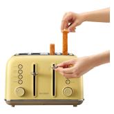 BUYDEEM 4 Slice Toaster, model DT640E, color Mellow Yellow, EU