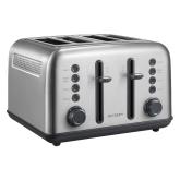 BUYDEEM 4 Slice Toaster, model DT640E, color Stainless Stell, EU