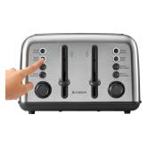 BUYDEEM 4 Slice Toaster, model DT640E, color Stainless Stell, EU