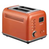 BUYDEEM 2 Slice Automatic Metal Toaster, model DT730E, color Koi Red, EU