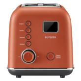 BUYDEEM 2 Slice Automatic Metal Toaster, model DT730E, color Koi Red, EU