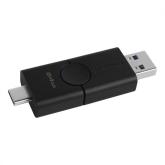 Memorie USB Flash Drive Kingston 64GB DataTraveler Duo, USB 3.2