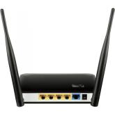 ROUTER D-LINK wireless. 4G LTE (desktop), 300Mbps, 4 porturi 10/100Mbps + 1 WAN, 2 antene externe, N300, compatibil modem 3G/4G LTE, 