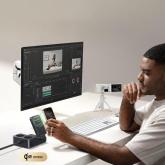 INCARCATOR RETEA Baseus Nomos Powerstrip, QC 67W, 2 x AC, 2xUSB Type-C, 1 x USB, 1 x incarcare wireless magnetica 15W, lungime cablu 1.5m, negru 