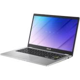 Laptop ASUS, E410MA-BV1827, 14.0-inch, HD (1366 x 768) 16:9,  Intel(R) Celeron(R) N4020 Processor 1.1 GHz, Intel(R) UHD Graphics 600, 4GB DDR4 on board, 256GB M.2, Plastic, Dreamy White, Without OS, 2 years