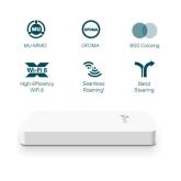 TP-Link Wireless Access Point EAP615-Wall, AX1800 WIFI 6, Dual-Band, Uplink 1× Gigabit Ethernet (RJ-45) Port, Downlink 3× 10/100/1000 Mbps Ethernet Ports, Wireless Standards IEEE 802.11ax/ac/n/g/b/a, 5 GHz: Up to 1201 Mbps, 2.4 GHz: Up to 574 Mbps, 802.3a