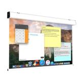 Ecran proiectie electric, perete/tavan, 250 x 190 cm, COMPACT, fara bordura, proiectie FRONT/REAR, Format 4:3