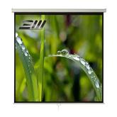 Ecran proiectie manual, perete/tavan, 180 x 180 cm, perete/tavan BlackMount, Format 1:1