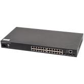 EDGECORE 24 x GE + 4 GE SFP L2+ Swtich, fan-less design