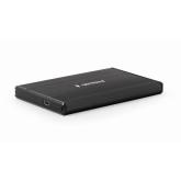 GEMBIRD EE2-U3S-3 HDD/SSD enclosure for 2.5inch SATA - USB 3.0 brushed aluminium Black