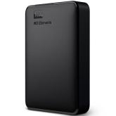 HDD extern WD Elements Portable, 4TB, negru, USB 3.0